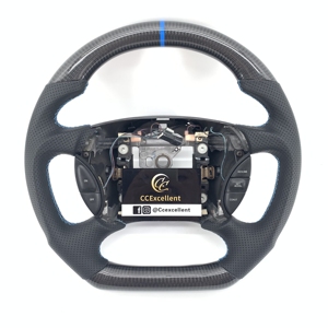 Volante de Fibra de Carbono Real Personalizable de Excelente Calidad y Bajo <span class=keywords><strong>Precio</strong></span> para Ford <span class=keywords><strong>Mustang</strong></span> 1999 2000 <span class=keywords><strong>2001</strong></span> 2002 2003 2004 - Product Image 2
