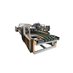 JIALONG máquina para fazer caixas de papelão máquina coladora de pasta totalmente automática