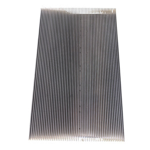 Radiateur en aluminium à dents de pelle Yimeida 100x80x20mm pour tube thermique, convertisseur de fréquence industriel, stockage d'énergie photovoltaïque - Product Image 4