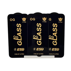 Og It's Me Protector de pantalla de vidrio templado antiestático <span class=keywords><strong>Esd</strong></span> Protector de pantalla de borde curvo grande para Samsung S25 - Product Image 1