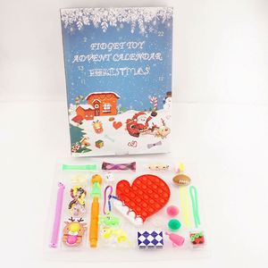 24 <b>Box</b> Packaging Fidget Toy <b>Calendar</b> <b>Advent</b> Christmas Cheap Best Price Self Fill 2021 <b>Advent</b> <b>Calendar</b> With Plastic Tray - Product Image 3
