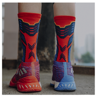 Chaussettes de basketball personnalisées Elite de compression rembourrées en éponge à broderie personnalisée pour hommes