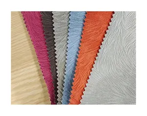 Hometextile macio Itália veludo tecido multi-cores para o sofá