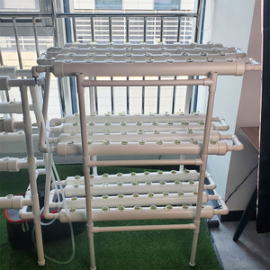 Sistema Hidropónico NFT de PVC Pequeño para Jardín Doméstico - Product Image 4