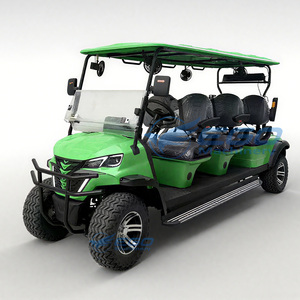 Carrito de Golf XCEGO de 3-4 Plazas, Gasolina, con Batería de Plomo-Ácido, Certificado CE, Alcance de 90 km, para Caza y Turismo - Product Image 1