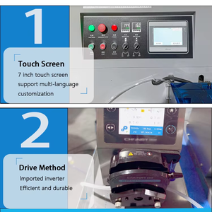 เครื่องแพ็คบุคคลแพ็คเวเฟอร์ได้หลายฟังก์ชันเครื่องบรรจุหมอนเวเฟอร์บิสกิตสามชิ้น - Product Image 3