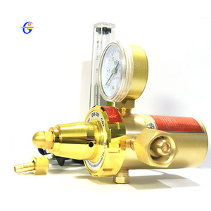 Régulateur de pression de dioxyde de carbone Gw-301, tout en cuivre, avec manomètre chauffé électriquement pour bouteille de gaz, pression réduite 25 Mpa - Product Image 3