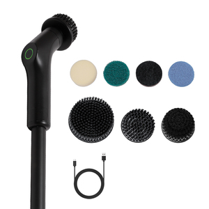 Spazzola Elettrica Multifunzione 7 in 1 Ricaricabile Personalizzabile Estensibile Senza Fili per Pavimenti Duri Divani <span class=keywords><strong>Auto</strong></span> - Product Image 6