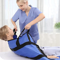Coussin de lit de positionnement avec poignées renforcées Feuille de transfert de patient Feuilles de transfert personnalisées pour les personnes âgées Tapis de lit à glissière pour patient