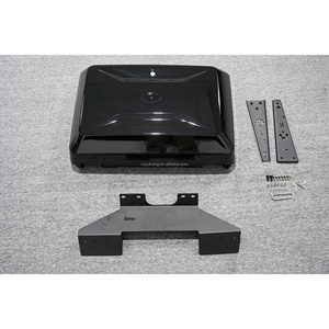 Boîte de rangement latérale pour Ford Bronco 2021-2025 Étuis à bagages latéraux rigides avec installation de rails de toit pour barres de toit de voiture 4Dr 2Dr - Product Image 1