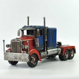 Camion-citerne vintage <span class=keywords><strong>Optimus</strong></span> <span class=keywords><strong>Prime</strong></span> Big Convoy, modèle de camion en métal à vendre, transformateurs <span class=keywords><strong>Optimus</strong></span> <span class=keywords><strong>Prime</strong></span>, tête de camion décorative - Product Image 6