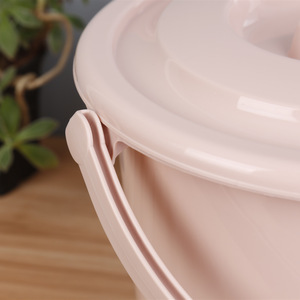 Plastic <b>Bucket</b> <b>With</b> <b>Lid</b> Large Size PP Material Durable For Home And School Use - Product Image 3