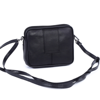 Sacs messager tendance pour hommes 2025 en cuir véritable avec sangle et logo personnalisé, fermeture éclair, personnalisables pour revendeurs en ligne – Vente en gros