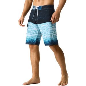 High Performance Plus Size <b>Mens</b> Striped Board Shorts Custom Swim <b>Trunks</b> Quick Dry Surf Gym Fitness Swimwear - Product Image 2