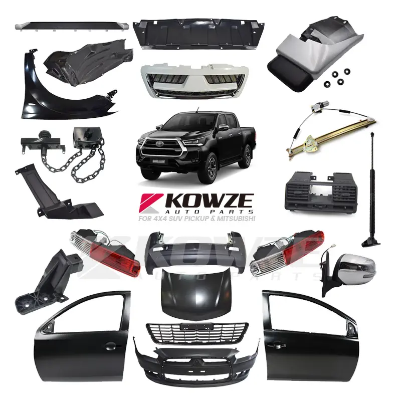 Auto Body System Teile Auto AC Entlüftung Tür knauf Kotflügel für Toyota Hilux Mitsubishi L200 Nissan Navara Mazda BT50