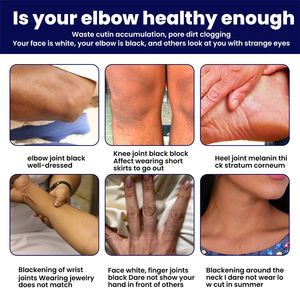 Jaysuing Krim Pembersih ganggang tinta laut dalam krim tubuh pengelupasan pelembab krim tubuh penghilang kotoran krim pemutih - Product Image 4