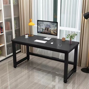 Escritorio de oficina moderno con una mesa Lisa montada en un escritorio de computadora con marco de acero resistente - Product Image 2