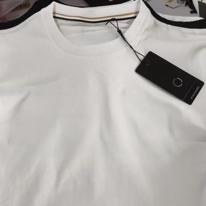 Nuova T-shirt da Uomo Casual Business 2026 Stampata Traspirante in Puro Cotone Delicata sulla Pelle, T-shirt da Uomo a Maniche Corte Ispessita - Product Image 1