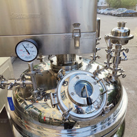 Nouveau mélangeur d'homogénéisateur sous vide 300L ligne de production d'engrais liquide Machine de fabrication à la main engrenage/roulement/boîte de vitesses pour réacteur à savon