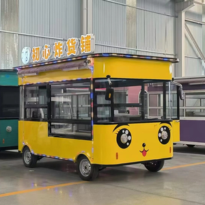 Camion de restauration mobile personnalisé 2025, chariot à pizza, hamburgers, glaces, café, en-cas, hot-dogs, restauration rapide, acier inoxydable, garantie de 2 ans, Chine - Product Image 1