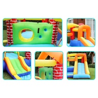 Nouveau design de château gonflable avec toboggan, château gonflable pour enfants pour fête en plein air, maison de rebond pour enfants avec toboggan