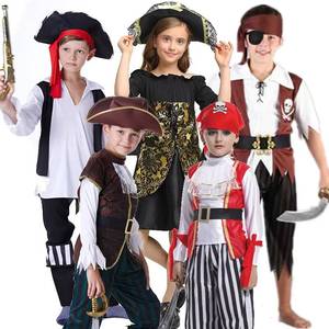 Disfraces de Pirata de Halloween 2026, Disfraces de Lujo para Niños y Niñas, Disfraz Infantil de Piratas del Caribe, Vestido de Mascarada para Niños - Product Image 3