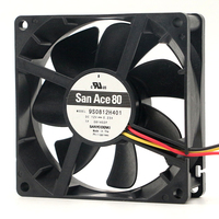 SANYO 9S0812H401 12VDC 0.23A 80*80*25MM 8025 8CM SANYO Kipas Pendingin Aksial Bantalan Bola Asli