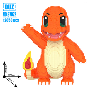 新着 35/47cm コレクション DUZ 組立式 イーブイ ゲンガー ダイヤモンドブロック フィギュア カビゴン ゼニガメ マジックビルディングブロック玩具 - Product Image 6