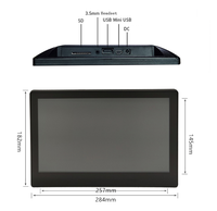 PC Todo en Uno Industrial Comercial con Android 10, 32G de Almacenamiento EMMC, Pantalla LCD IPS de 11.6 Pulgadas, DDR3, Pantalla Táctil 24/7, Puerto RJ45