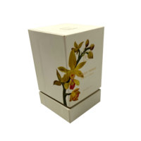 Boîte d'emballage personnalisée multi-faces en carton recyclé pour échantillons de cosmétiques et de parfums, avec impression à chaud, matériaux recyclés et finition UV, vente en gros