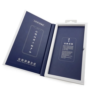 Điện tử điện thoại di động màn hình bao bì hộp quà tặng tùy chỉnh các tông màu đen hộp giấy in ấn sang trọng điện thoại di động <span class=keywords><strong>LCD</strong></span> bao bì - Product Image 3