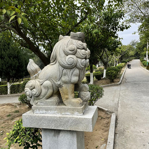 <span class=keywords><strong>Estatua</strong></span> de Mascota Antigua de Piedra para Jardín Exterior Japonés, Perro Foo Fu, León Guardián Chino, Escultura de León KOMA-<span class=keywords><strong>INU</strong></span> - Product Image 6