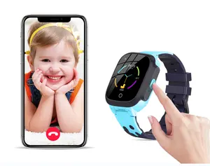 LT25 터치 새로운 방수 체온 어린이 4G SIM 카드 화상 통화 SOS HD 카메라 SmartWatch 키즈 GPS