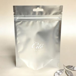 Bolsa con Cierre Hermético Esmerilado, Bolsa para Muestras de Herramientas de Belleza, Bolsa con Cierre para Joyería, Embalaje con Orificio - Product Image 1