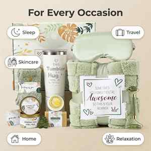 Regalos de Cumpleaños, Cesta de Regalos de Navidad, Caja de Regalos, Set de Spa y Relajación, Regalo de Agradecimiento para Amigas, Esposa, Mamá - Product Image 3