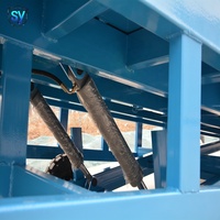 Rampe de chargement mobile hydraulique SYMDR 6T 8T 10T 12T 15T pour opérations de chargement de conteneurs par chariot élévateur