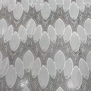 Kadın siyah kadife kumaş lazer işlemeli geometri çiçek desen DIY gelinlik çanta için afrika dantel dikiş metre tarafından - Product Image 1