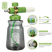 SRB haute pression acide résistance aux alcalis vert 1L lavage de voiture neige mousse Lance voiture nettoyage canon PA mousse canon