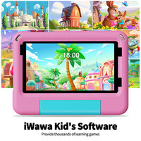 Barato 7 pulgadas Octa Core Tablet Android niños RAM 8GB + 5Gwifi pantalla táctil con tarjeta Sim tableta resistente educación Tablet Pc