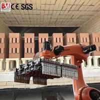 Máquina Automática para Fabricación de Tejas de Arcilla, Planta de Producción de Ladrillos Cocidos, Apilador de Ladrillos, Envolvedora de Ladrillos, Horno Túnel, Robot de Descarga de Ladrillos