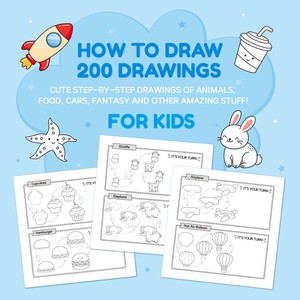 Rilassatevi e rilassatevi con <span class=keywords><strong>come</strong></span> disegnare un libro da colorare per bambini adulti ragazzi carta stampata e cartone - Product Image 4