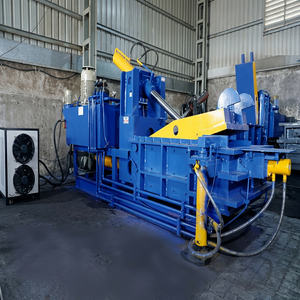 Presse à balles triple action pour métaux ferreux, aluminium, fer, cuivre, laiton – Compacteur de recyclage du cuivre - Product Image 1