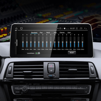 STWEI Écran tactile multimédia 12,3 pouces sans fil CarPlay Android Auto DSP 4G/WiFi pour tableau de bord avec caméra de recul pour BMW 3/4