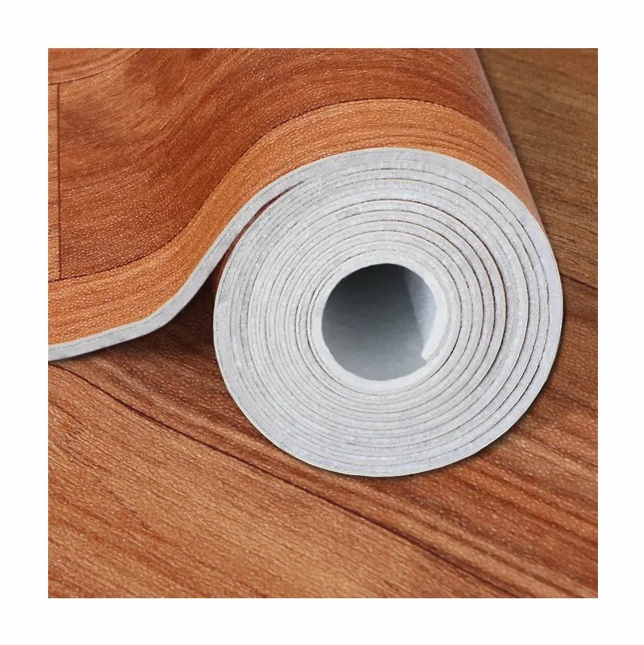 Lantai vinil plastik mewah vinil Pvc Qualcomm penutup lantai karpet lembar spons lantai digunakan di pintu dalam