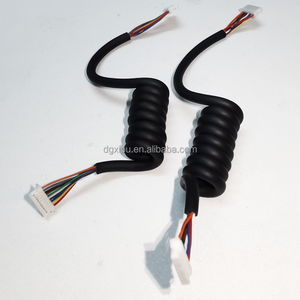 カスタム2 3 4 5 6 7 8 910ピンコア延長スプリングスパイラル電源コードコイルコイル電気スプリングケーブル - Product Image 2