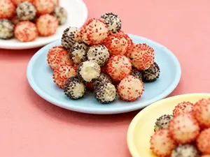 Gomitas <span class=keywords><strong>de</strong></span> Frambuesa Liofilizadas Personalizables - Dulces <span class=keywords><strong>de</strong></span> Fruta Natural con Textura Crujiente, <span class=keywords><strong>Sin</strong></span> Azúcar Añadida, OEM/ODM Disponible - Product Image 2