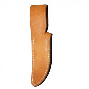 Étui en cuir personnalisé pour couteau à lame fixe - Product Image 1