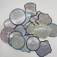 Lettres de broderie tissées personnalisées et logo pour uniformes scolaires insigne patch tissé coudre sur fer sur patch