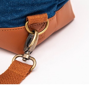 Sac à dos tote en jean souple, grande capacité, simple, tendance et fonctionnel pour les loisirs - Product Image 3