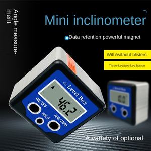 Endüstriyel sınıf alüminyum dijital eğimölçer manyetik kabarcıklar ile BB-180 Mini LCD elektronik açı ölçer dahil - Product Image 4